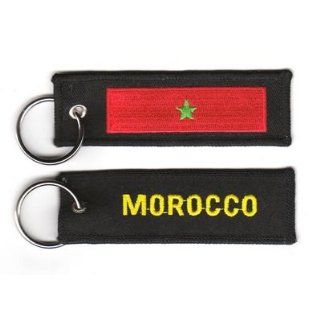 Schlüsselanhänger Marokko Anhänger Fahne Flagge NEU 