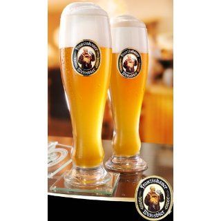 ein) 2 Liter Bierglas mit dem Aufdruck Franziskaner Weissbier # 2