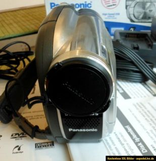 Panasonic VDR D160 Camcorder   Silber/Schwarz