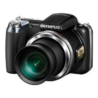 Olympus SP 810UZ Digitalkamera 3 Zoll schwarz Kamera