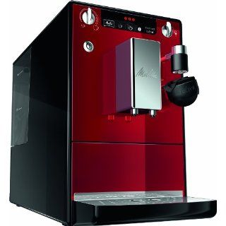 Melitta E 955 102 Kaffeevollautomat Caffeo lattea rot / schwarz