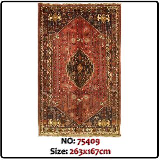 QASHQAI Perser Orientteppich 263 x 167 cm Teppich Carpet Tappeto Tapis