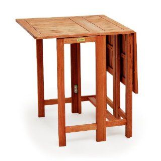 MERXX Garten Doppelklappentisch aus FSC Holz 65x107 cm: 