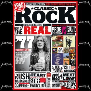 CLASSIC ROCK MAGAZINE 173 AUGUST 2012 The Real 1977 Led Zeppelin