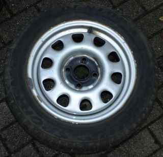 Räder für Golf DUNLOP Reifen 185/60R14 82T auf Felge 6Jx14H2