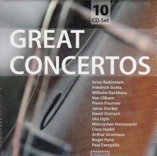 GREAT CONCERTOS / GULDA / OISTRACH / HASKIL/ 10 CD