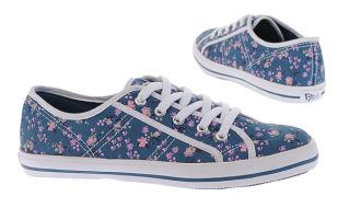 INDIGO Kinder Schuhe Mädchen Sneaker Blumen *NEU* Gr.33