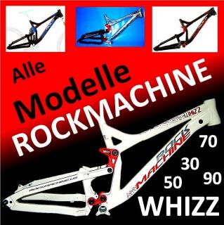 RockMachine WHIZZ 30 50 70 90 DH/Freeride Rahmen MTB Fully 190mm/16,5