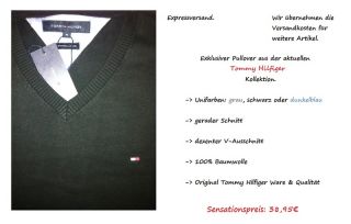 Tommy Hilfiger Pullover Shirts Pacific grau schwarz blau S M L XL