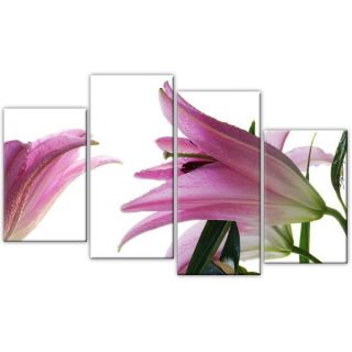 Lilie Bild auf Leinwand mit Keilrahmen / Bilder / Blume