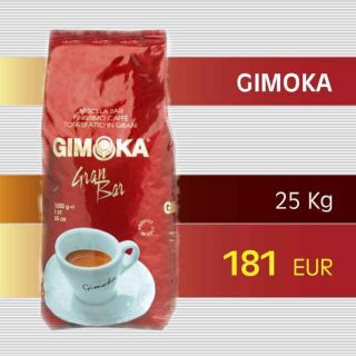 Gimoka Kaffee Espresso Bohnen 25kg (181 €)