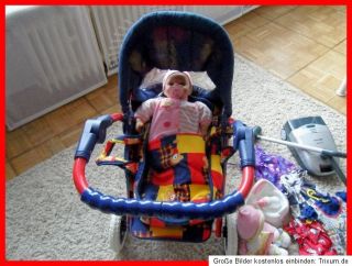 Tolles Spielzeugpaket für Puppenmamis Knorr Puppenwagen+Baby Annabell