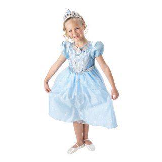 Princess DELUXE Cinderella Kostüm / Kleid,  Gr. 128/134