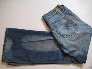 Cult Design Jeans G Star REESE LOOSE WMN denim blau used W29 L30 32