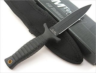 MTech Black Double Edge Dagger Boot Knife NEW