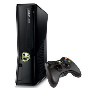 Xbox 360   Konsole Slim 4 GB, schwarz matt Games