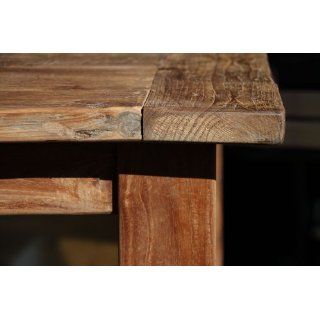Massivholz Tisch aus altem Teakholz   Wooden Affairs   140x90cm