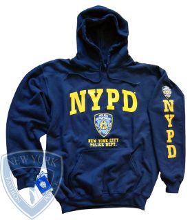 NYPD KAPUZEN PULLOVER HOODIE NEW YORK POLIZEI M