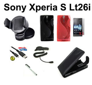 Zubehör Ladegerät case Folie stift for Sony Xperia S Lt26i
