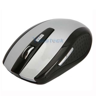 8800B 800DPI 2.4G Wireless Optical Mouse Grey For PC Laptop/Note