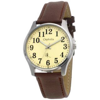 Herren Armbanduhr XL Analog Leder 155 6700 23 Uhren