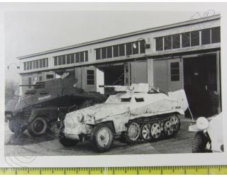 WH, Panzerspähwagen, Sd.Kfz.234   232, BLÜCHER, Wintertarn Sd.Kfz ,2