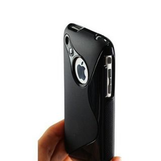iPhone 3G 3GS TPU Silikon Hülle Tasche Cover Schutz Etui Case S line