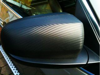 3D PVC Carbonfolie mit Luftkanälen Blasenfrei Schwarz Car Wrapping