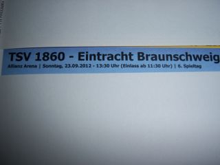  1860 Braunschweig 2 Tickets VIP Karten Business Oktoberfest Wert 238