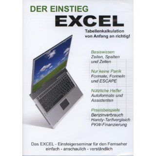 Excel   der Einstieg   Die Microsoft EXCEL Schulung   DVD 