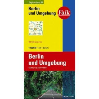 Falk Regionalkarte Berlin und Umgebung 1150 000 Müritz bis Spreewald