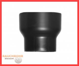 Rauchrohr Ofenrohr Kamin Ofen Rohr Erweiterung 200mm  250mm schwarz