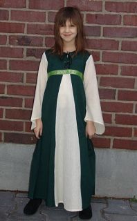 Kinderkleid Mittelalter Kostüm Kleid Mittelalterkleid Kinder Mädchen