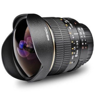 Walimex Pro 8 mm 13,5 Fish Eye Objektiv für Sony/Minolta