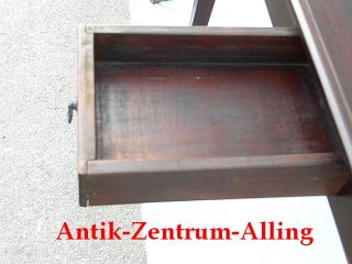 Kolonial   Tisch Massivholz ( Schreibtisch   Konsole )