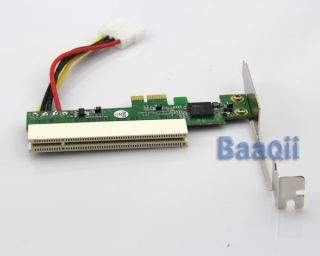 PCIE PCI Express PCI E X1 X4 X8 X16 To PCI Bus Riser Card Adapter