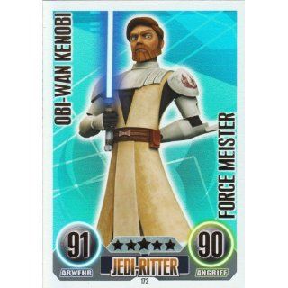 Star Wars Force Attax Einzelkarte 172 Obi Wan Kenobi Jedi Ritter Force