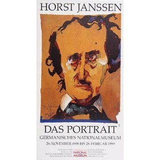 Horst Janssen   Edgar Allen Poe 174 Poster / Kunstdruck (47 x 85