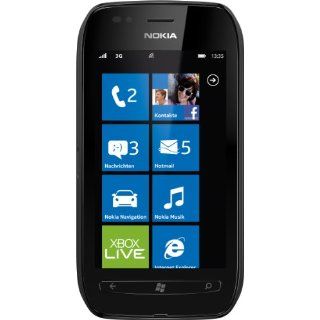 Nokia Lumia 710 Smartphone 3,7 Zoll schwarz Elektronik