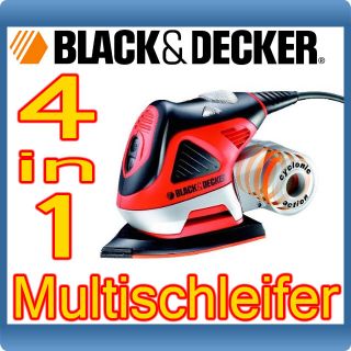BLACK DECKER KA 270 GT 4IN1 MULTISCHLEIFER EXZENTER SCHWING SCHLEIFER
