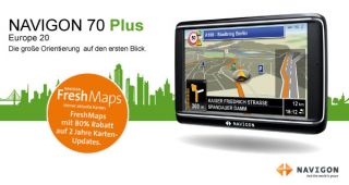NAVIGON 70 Plus Navigationssystem (12,7cm (5 Zoll) Display