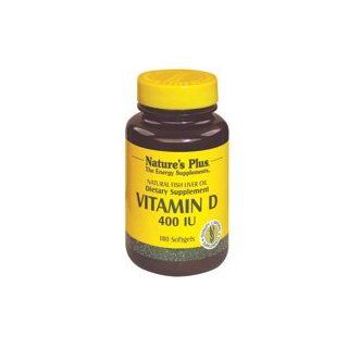 Vitamin D3 400 IE aus Fischleberöl 180 Softgels NP 