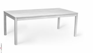 Esszimmertisch weiß gekälkt Tisch weiß 200x100 Esszimmer Massiv