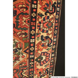 Antik Handgeknüpfter Perser Palast Teppich Bachtiar Iran Rug Tappeto
