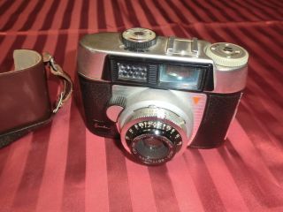 Alte Franka Kamera mit Color Isconar 12,8/45 mm Objektiv mit Prontor