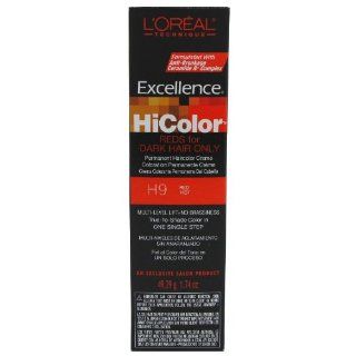 LOREAL EXCELLLENCE HICOLOR H9 RED HOT 51 ml Tube (Haarfarbe): 