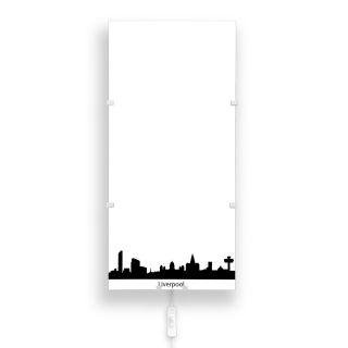 Wandlampen Skyline Liverpool Farbig Designer Leuchte modern NEU