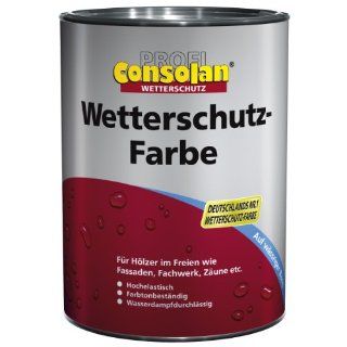 Consolan Profi Wetterschutzfarbe RM 201 weiss 10 Liter 