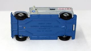 DINKY TOYS 275 USA BRINKS TRUCK NEW OLD STOCK