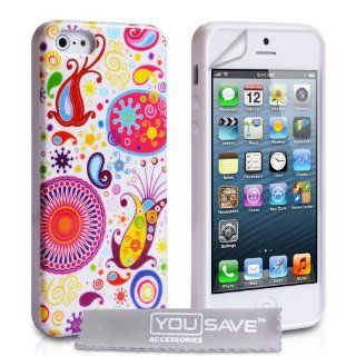 iPhone 5 Tasche Silikon Weiß Quelle Hüllevon Yousave Accessories®